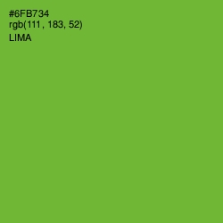 #6FB734 - Lima Color Image