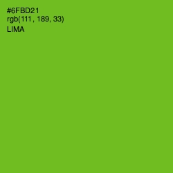 #6FBD21 - Lima Color Image