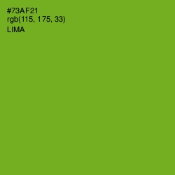 #73AF21 - Lima Color Image