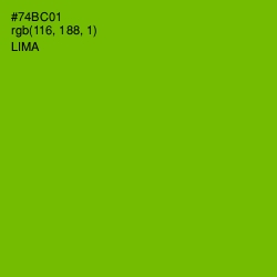 #74BC01 - Lima Color Image