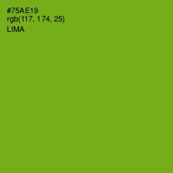 #75AE19 - Lima Color Image