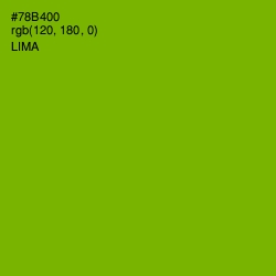 #78B400 - Lima Color Image