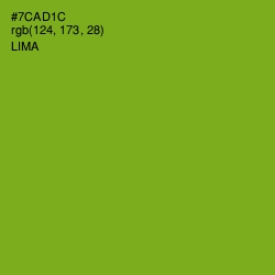 #7CAD1C - Lima Color Image