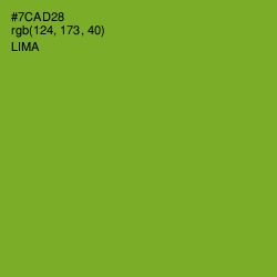 #7CAD28 - Lima Color Image