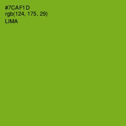 #7CAF1D - Lima Color Image