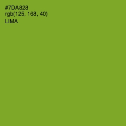 #7DA828 - Lima Color Image