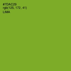 #7DAC29 - Lima Color Image
