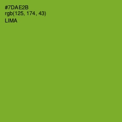 #7DAE2B - Lima Color Image