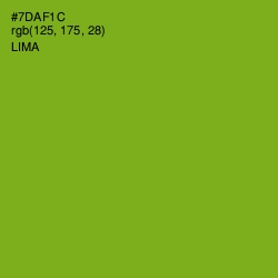 #7DAF1C - Lima Color Image