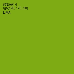 #7EAA14 - Lima Color Image
