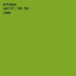 #7FA824 - Lima Color Image
