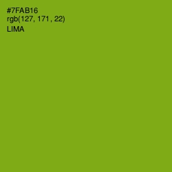 #7FAB16 - Lima Color Image