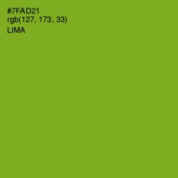 #7FAD21 - Lima Color Image