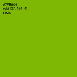 #7FB804 - Lima Color Image