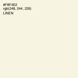 #F8F4E2 - Linen Color Image