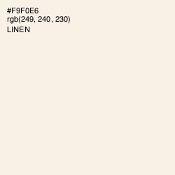 #F9F0E6 - Linen Color Image