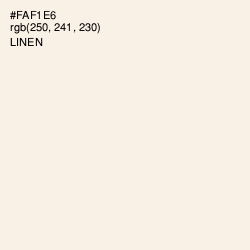 #FAF1E6 - Linen Color Image