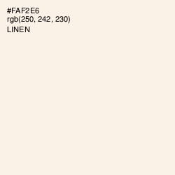 #FAF2E6 - Linen Color Image