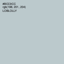 #BCC9CC - Loblolly Color Image