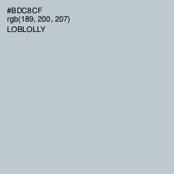 #BDC8CF - Loblolly Color Image