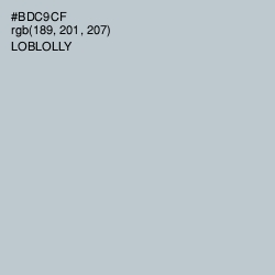 #BDC9CF - Loblolly Color Image