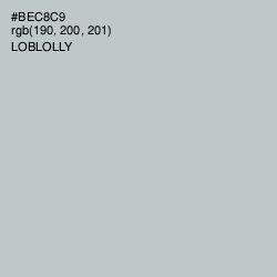 #BEC8C9 - Loblolly Color Image