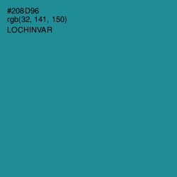 #208D96 - Lochinvar Color Image