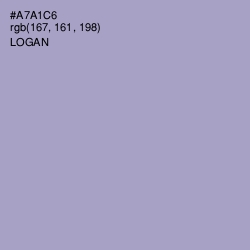#A7A1C6 - Logan Color Image