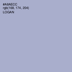 #A8AECC - Logan Color Image