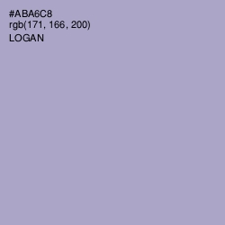 #ABA6C8 - Logan Color Image