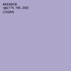 #AEA5CB - Logan Color Image