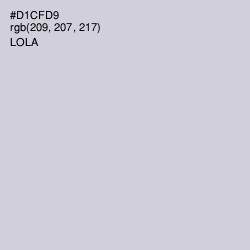 #D1CFD9 - Lola Color Image