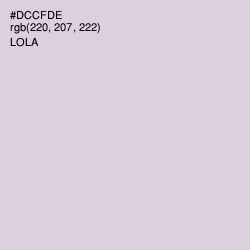 #DCCFDE - Lola Color Image