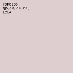 #DFCED0 - Lola Color Image