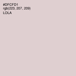 #DFCFD1 - Lola Color Image