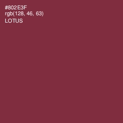 #802E3F - Lotus Color Image