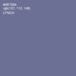 #6B7094 - Lynch Color Image