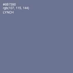 #6B7390 - Lynch Color Image