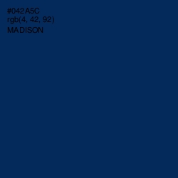 #042A5C - Madison Color Image