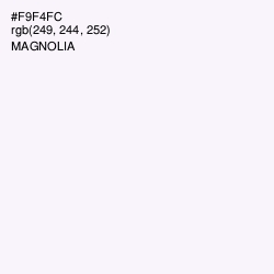 #F9F4FC - Magnolia Color Image