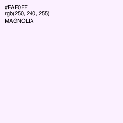 #FAF0FF - Magnolia Color Image