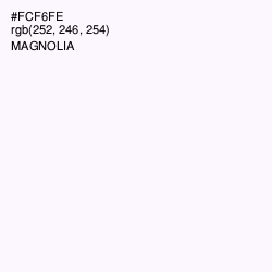 #FCF6FE - Magnolia Color Image