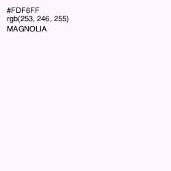 #FDF6FF - Magnolia Color Image