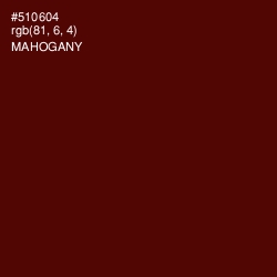 #510604 - Mahogany Color Image