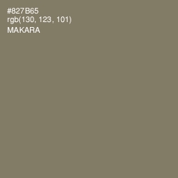 #827B65 - Makara Color Image