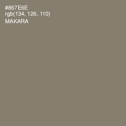 #867E6E - Makara Color Image