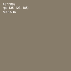 #877B69 - Makara Color Image