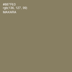 #887F63 - Makara Color Image