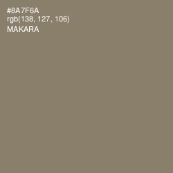 #8A7F6A - Makara Color Image