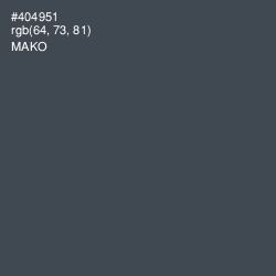 #404951 - Mako Color Image